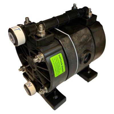 Druckluft Membranpumpe Kynar® (PVDF)  AOD.25-KTTK-Y 12 Liter